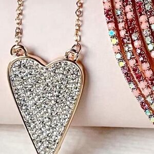 Park Lane Gold Heart Necklace